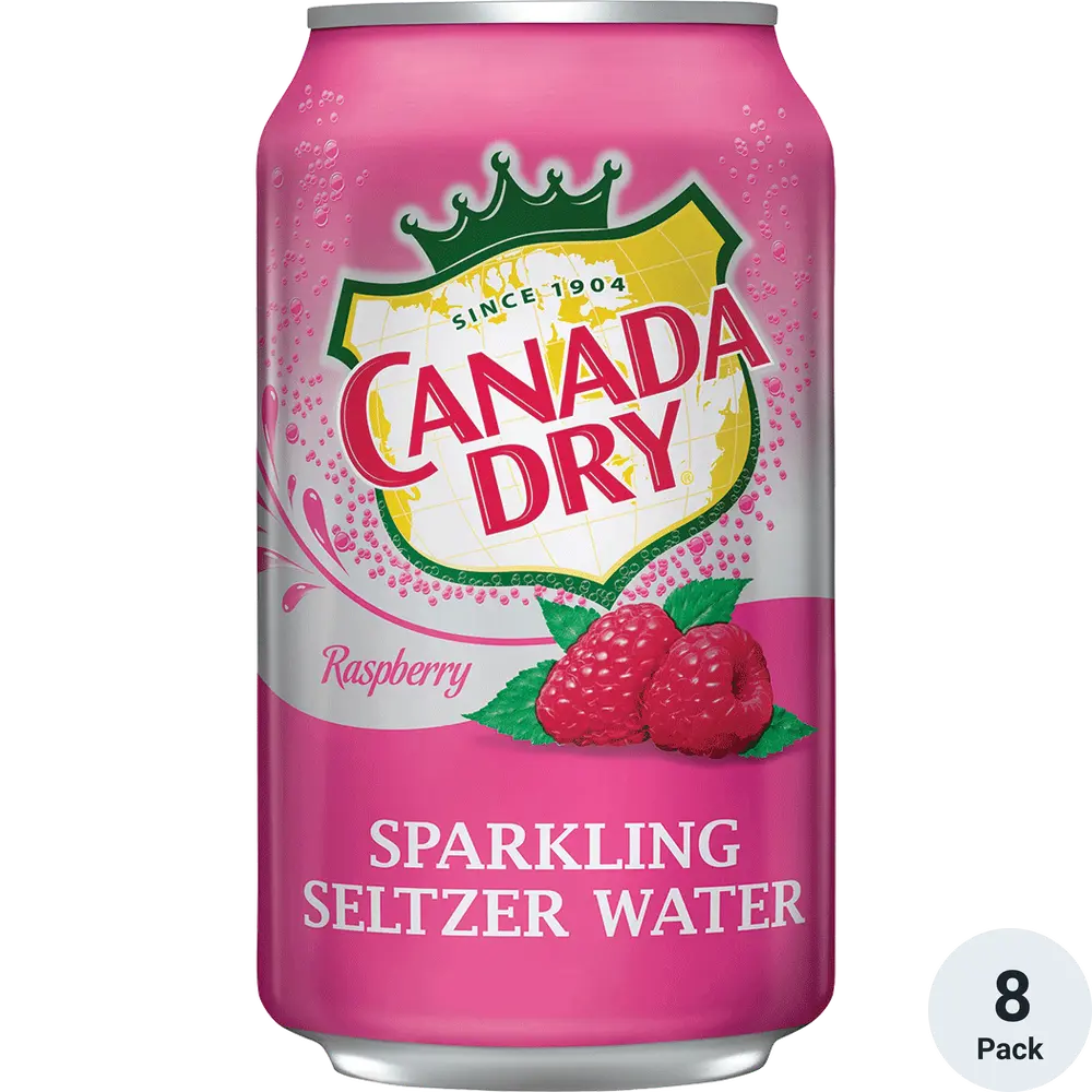 Canada Dry Sparkling Raspberry Seltzer