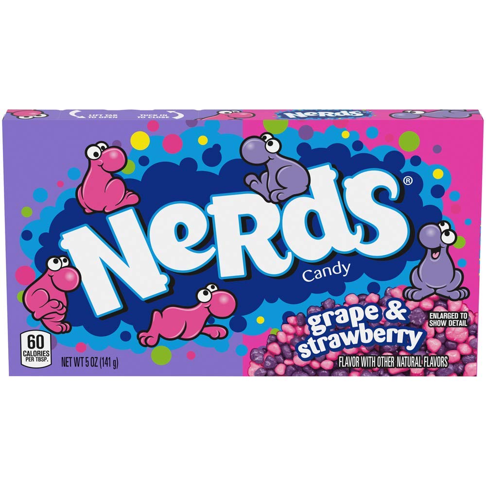 Nerds Grape & Strawberry Theater Box