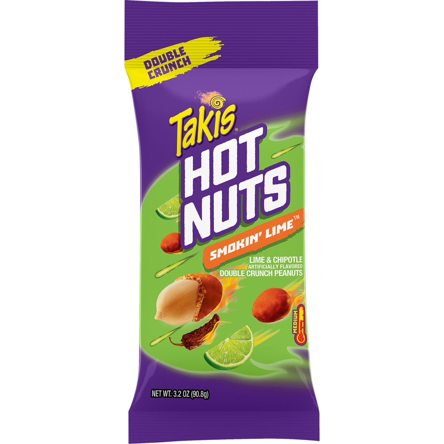 Takis Hot Nuts Smokin' Lime