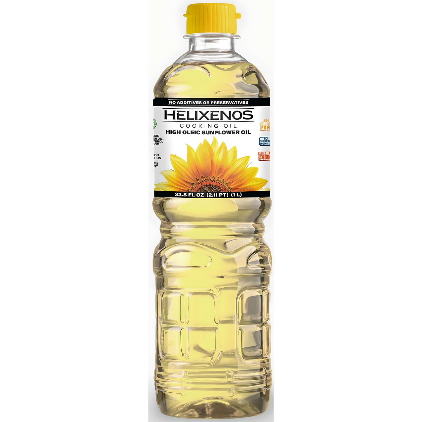 Helixenos 100% High Oleic Sunflower Oil 1L