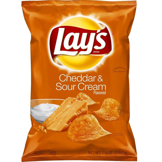 Lays Cheddar & Sour Cream
