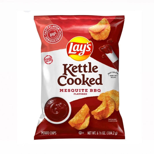 Lays Kettle Cooked Mesquite BBQ