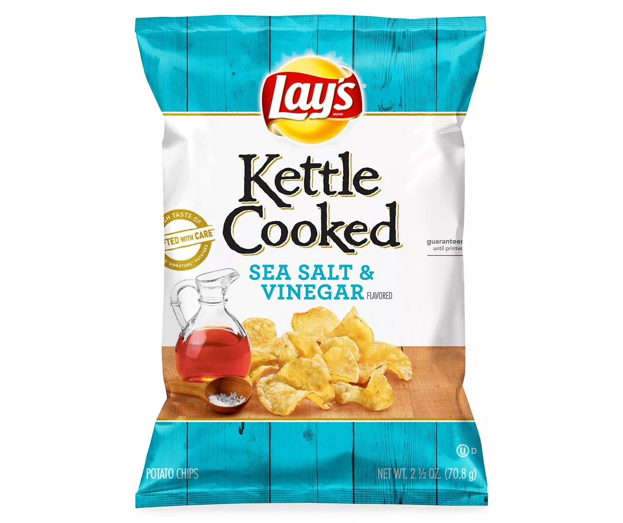 Lays Kettle Cooked Sea Salt & Vinegar